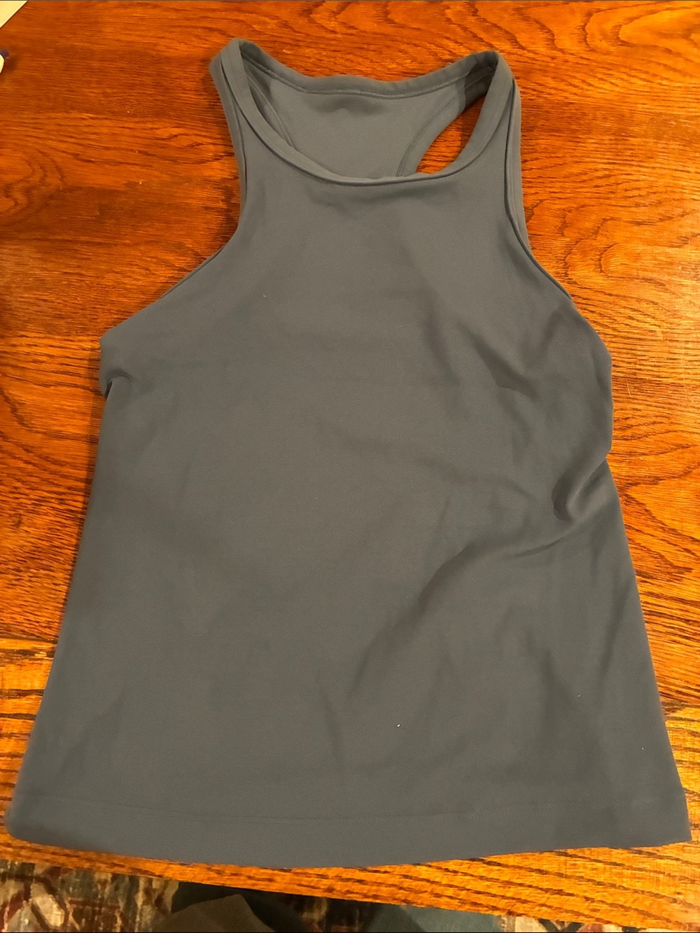 lululemon athletica High Neck Racerback Tank - Slate Gray
